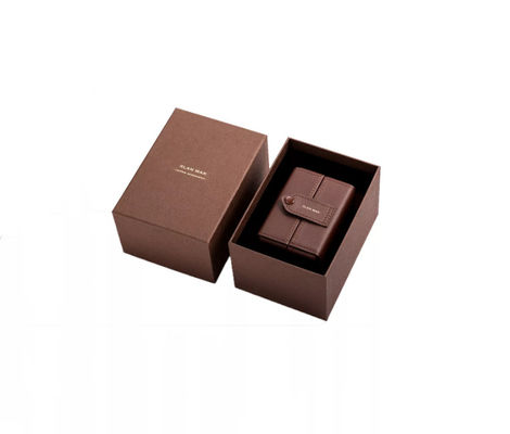 Mechanical Wrist Watch Packaging Box Double Open SGS Certification