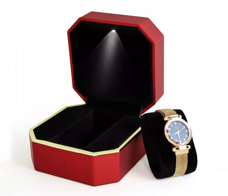 OEM Octagon Wrist Watch Packaging Box Handmade Led Watch Box