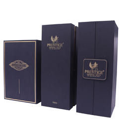 ROYAL Wine Bottle Gift Boxes VODKA Whisky Packaging Boxes Glossy Lamination