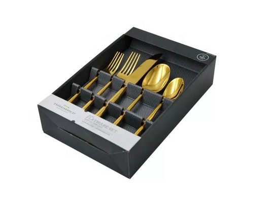 Corrugated Cardboard Cutlery Box Portable Recyclable Custom Size