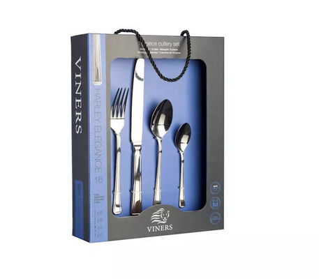 Corrugated Cardboard Cutlery Box Portable Recyclable Custom Size