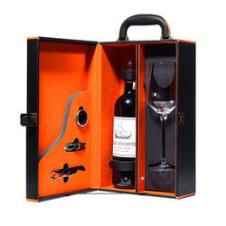 CMYK Litho Printing Wine Bottle Gift Boxes ISO Liquor Gift Box Packaging