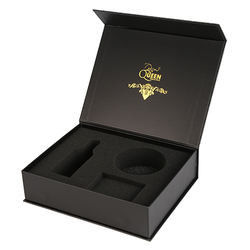 3 Bottle Magnetic Wine Glass Packaging Boxes Gift With Dividers