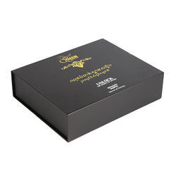 3 Bottle Magnetic Wine Glass Packaging Boxes Gift With Dividers
