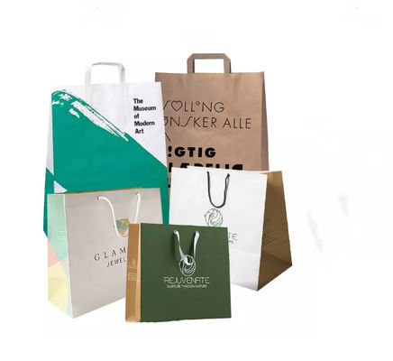 Takeaway Packaging Shopping Bags Drawstring CMYK Shoes Clothing Bag