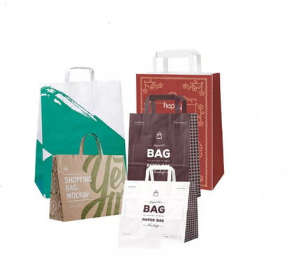Takeaway Packaging Shopping Bags Drawstring CMYK Shoes Clothing Bag
