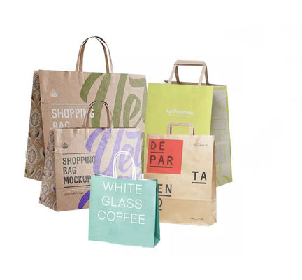Takeaway Packaging Shopping Bags Drawstring CMYK Shoes Clothing Bag