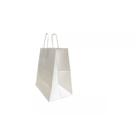 Portable Kraft Paper Handbag Takeaway Shopping Gift Bag Packaging ODM