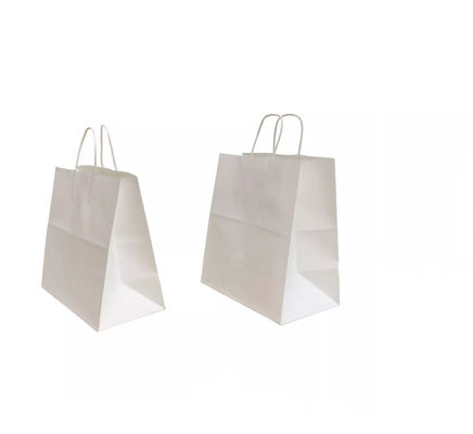 Portable Kraft Paper Handbag Takeaway Shopping Gift Bag Packaging ODM