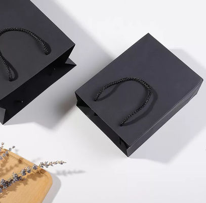 Handbag Kraft Paper Bag / Gift Bag Recyclable Drawstring Handle