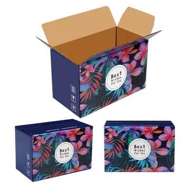 5 Ply Hard Cardboard Fruit Packaging Boxes Corrugated  Fruit Carton Box