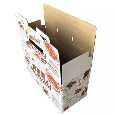 5 Ply Hard Cardboard Fruit Packaging Boxes Corrugated  Fruit Carton Box