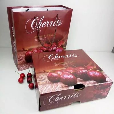 5 Ply Hard Cardboard Fruit Packaging Boxes Corrugated  Fruit Carton Box