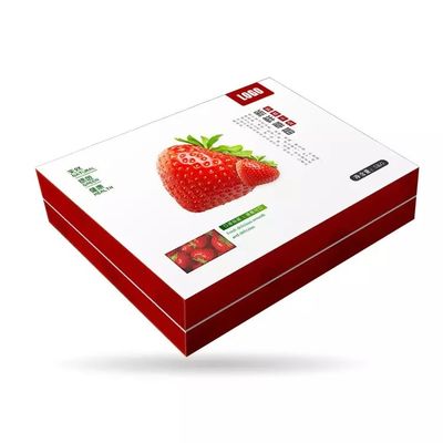Customized Fruit And Veg Cardboard Boxes Corrugated Rectangle