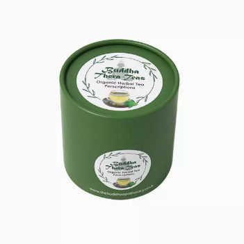 C1S C2S Art Paper Kraft Cylinder Packaging For Coffee Bean Bath Salt Tea