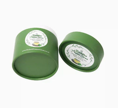 C1S C2S Art Paper Kraft Cylinder Packaging For Coffee Bean Bath Salt Tea