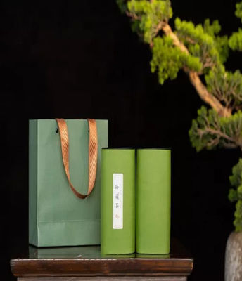 Customized Rectangle Cardboard Tea Boxes ISO Paper Tube Box Packaging