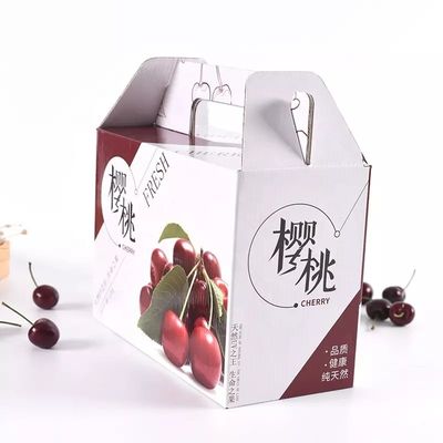 Recycled Materials Fruit Packaging Boxes Cardboard Fruit Shipping Boxes