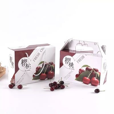Recycled Materials Fruit Packaging Boxes Cardboard Fruit Shipping Boxes
