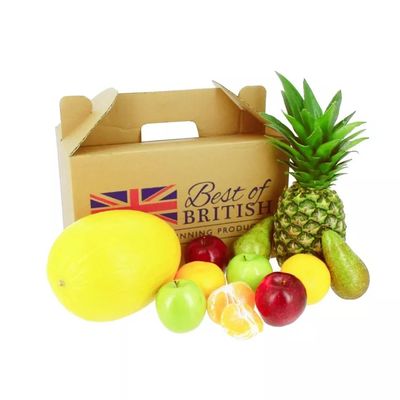 CMYK Fruit Packaging Boxes Custom Made Corrugated Fruit Box