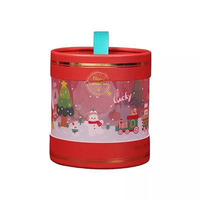 Recyclable Cardboard Christmas Eve Box Cuboid Shape For T Shirt Gift
