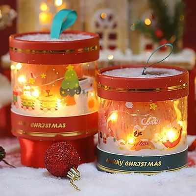 Recyclable Cardboard Christmas Eve Box Cuboid Shape For T Shirt Gift