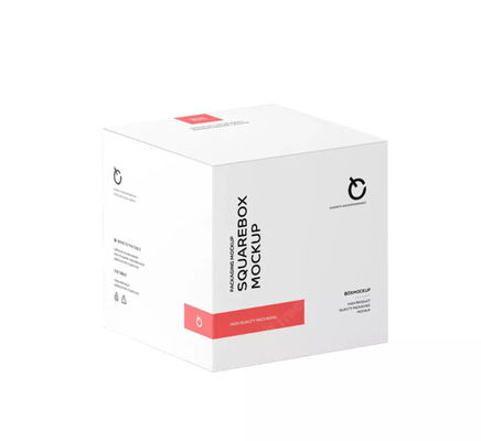 OEM Custom Pharmaceutical Packaging Box White Folding Debossing