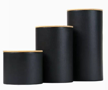 Tube Cylinder Paperboard Cardboard Tea Boxes 99x85mm 99x150mm