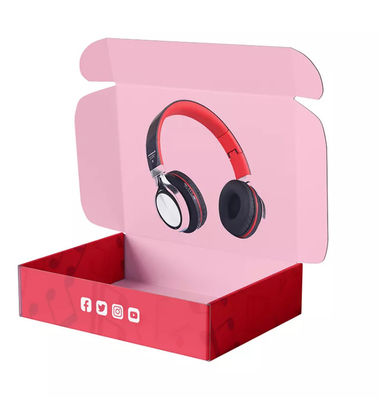Paperboard Electronics Packing Boxes Recycled Earphone Box Packaging FSC