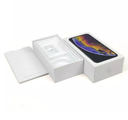 Debossed Electronics Packaging Box Hardness Phone Cover Packaging Box ODM