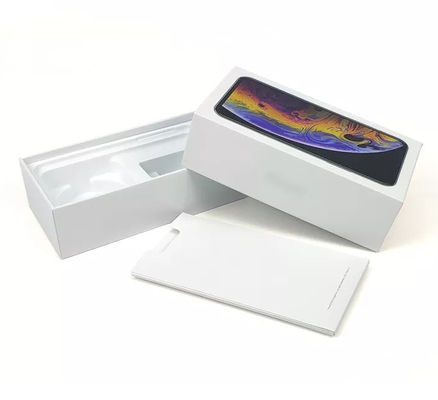 Debossed Electronics Packaging Box Hardness Phone Cover Packaging Box ODM