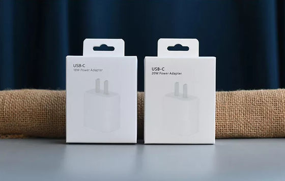 PMS Usb Charger Data Cable Packing Box Greaseproof Debossing