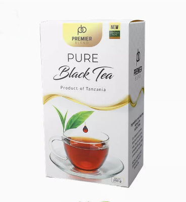 Recycled Materials Tea Bag Box Packaging Film Lamination Surface