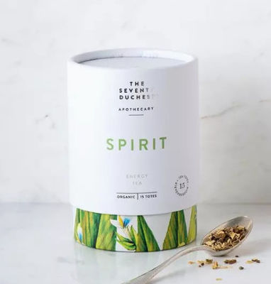 Food Grade Recycled Cardboard Tea Boxes Cylinder Coffee Packaging Box