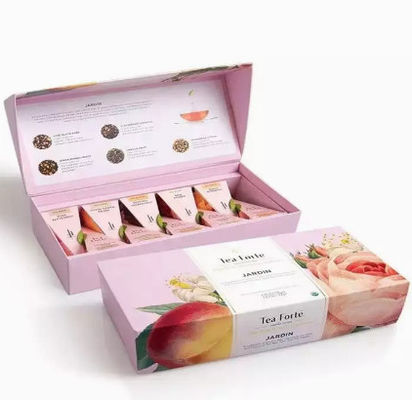 Custom Printed Cardboard Paper Tea Box Folding Handmade