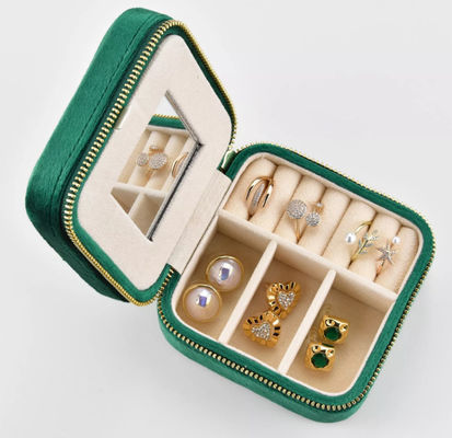 Exquisite Earring Jewelry Storage Box Biodegradable Handmade ISO9001