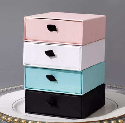 ODM Jewelry Packaging Box Compostable Printed Paper Jewelry Box ISO9001