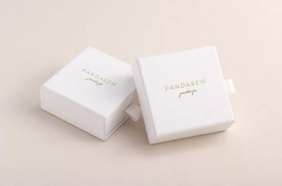 PandaSew Bracelet Jewelry Packaging Box Deboss Cardboard Paper
