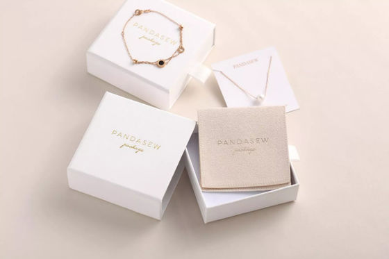 PandaSew Bracelet Jewelry Packaging Box Deboss Cardboard Paper