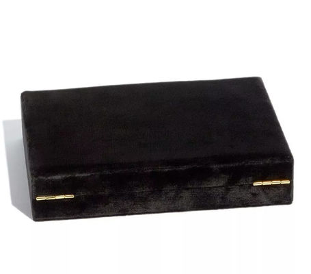 Velvet Jewelry Packaging Box Wooden Luxury Jewelry Trinket Box BSCI