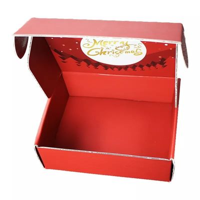 Advent Calendar Christmas Cardboard Gift Boxes Embossing Printing