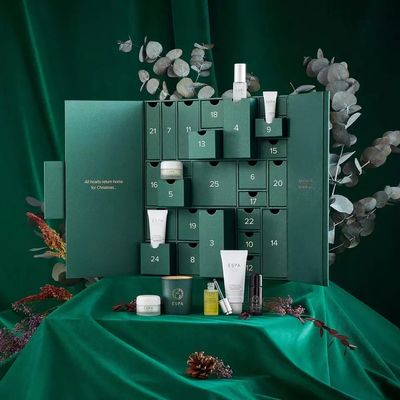 Tree Shape Christmas Cardboard Gift Boxes With Small Drawer