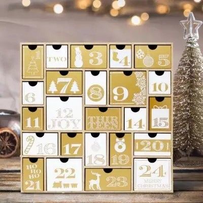 Tree Shape Christmas Cardboard Gift Boxes With Small Drawer