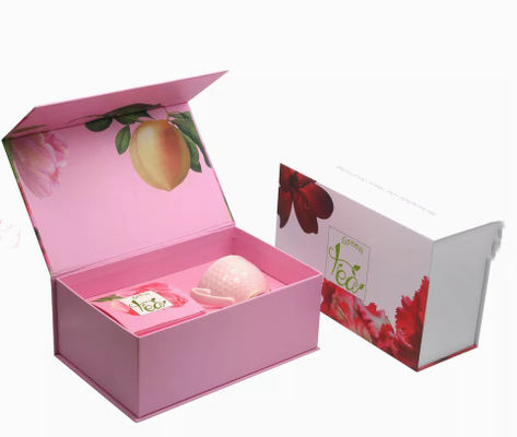 Custom Luxury Recyclable Cardboard Tea Boxes Matt Lamination