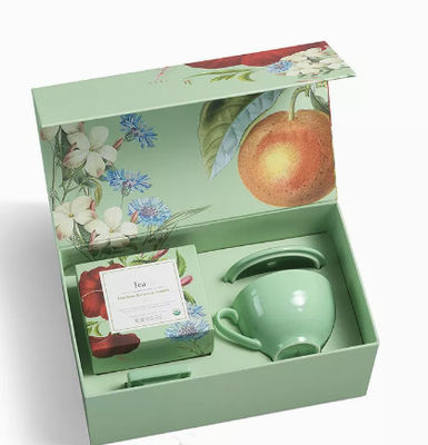 Custom Luxury Recyclable Cardboard Tea Boxes Matt Lamination