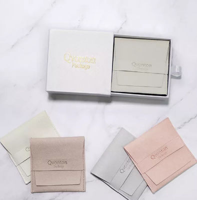 Pouch Drawer Jewelry Box Flannel Bracelet Earring Packaging Box ISO