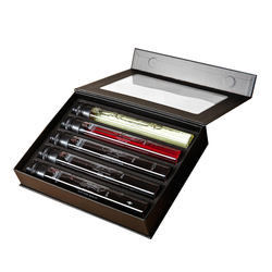Glossy Lamination Wine Bottle Gift Boxes CMYK Champagne Gift Box Packaging