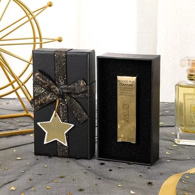 40*40*100mm Cardboard Xmas Boxes For Perfume Bottle Packaging