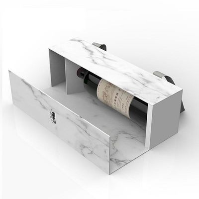 Champagne Alcohol Whisky Gift Boxes Glossy /  Matte Lamination Finishing