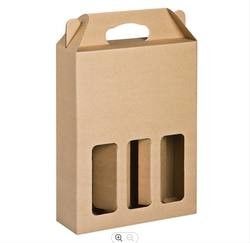 Pantone Colors Wine Bottle Gift Boxes Foil Stamping Varnishing